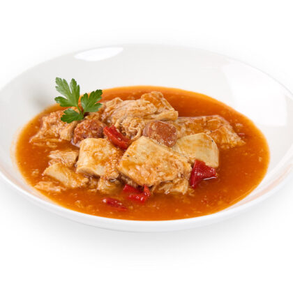 Callos con salsa de tomate